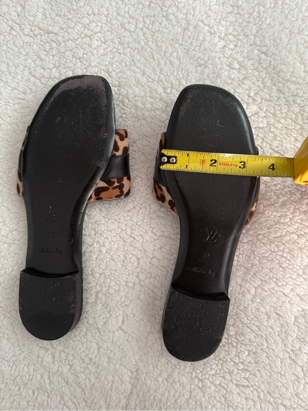 Louis Vuitton leopard revival flat mules - Picture 14 of 15